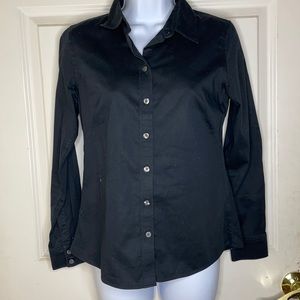 Banana republic black long sleeve